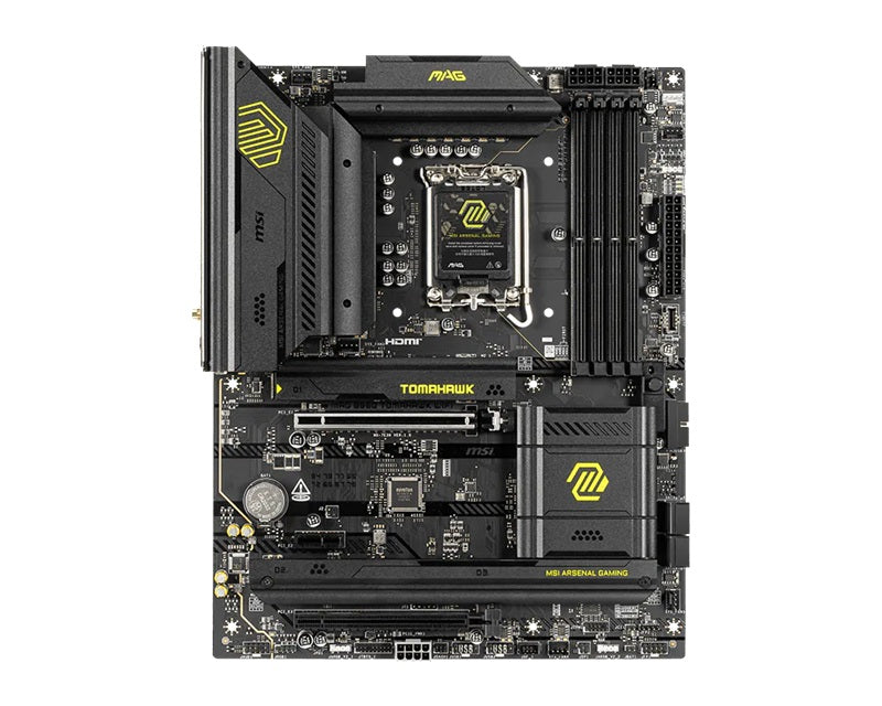 MSI MAG B860 TOMAHAWK WIFI, INTEL B860, 4x DDR5 256GB, 1x HDMI, 2x PCI-E x16 slot, 1x PCI-E x1, 3x M.2, 4x SATA 6G, 8x USB 2.0. Intel® Killer™ BE1750 - Image 2