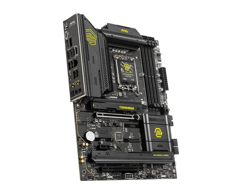 MSI MAG B860 TOMAHAWK WIFI, INTEL B860, 4x DDR5 256GB, 1x HDMI, 2x PCI-E x16 slot, 1x PCI-E x1, 3x M.2, 4x SATA 6G, 8x USB 2.0. Intel® Killer™ BE1750 - Image 3