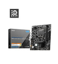 MSI PRO H610M-S WIFI DDR4 Intel LGA 1700 mATX Motherboard 2x DDR4~64GB,1x PCIe x16,1x PCIe x1,1x M.2,2x SATA 6G,8x USB2.0 - Image 1
