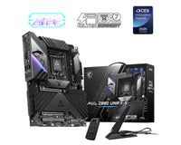 MSI H810M-B WIFI6E, LGA1851, Intel Z890, DDR5 9600+OC, PCIe 5.0, M.2 Gen5/Gen4, WiFi 7, 5Gb LAN, Thunderbolt 4, USB 20G/10G, SATA, 7.1 Audio - Image 1