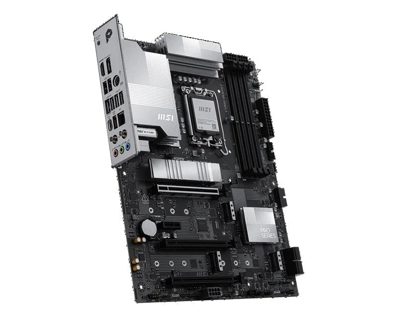 MSI PRO Z890-P WIFI6E, LGA1851, Z890, DDR5 9200+, PCIe5.0, 4xM.2, 5G LAN, WiFi 6E, BT5.3, USB 20Gbps, HDMI2.1/DP1.4 - Image 3