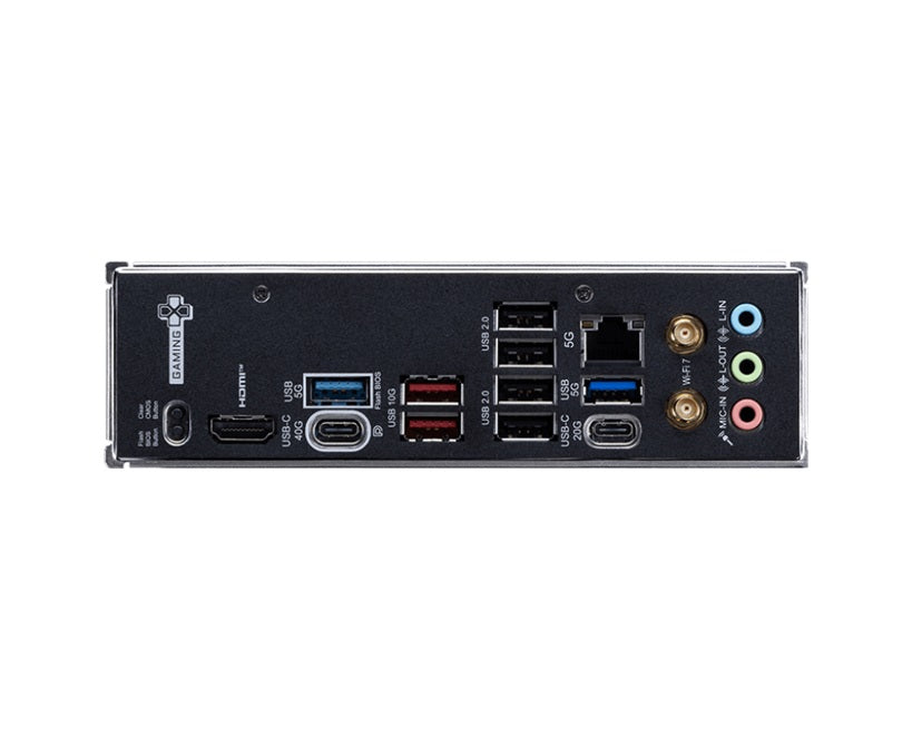 MSI X870E GAMING PLUS WIFI, AM5, Ryzen 7000-9000, X870E, DDR5-8200+, PCIe5 x16, M.2 Gen5, WiFi7, BT5.4, 5G LAN, USB4, USB20G, Audio7.1, 8CH HD Boost - Image 4