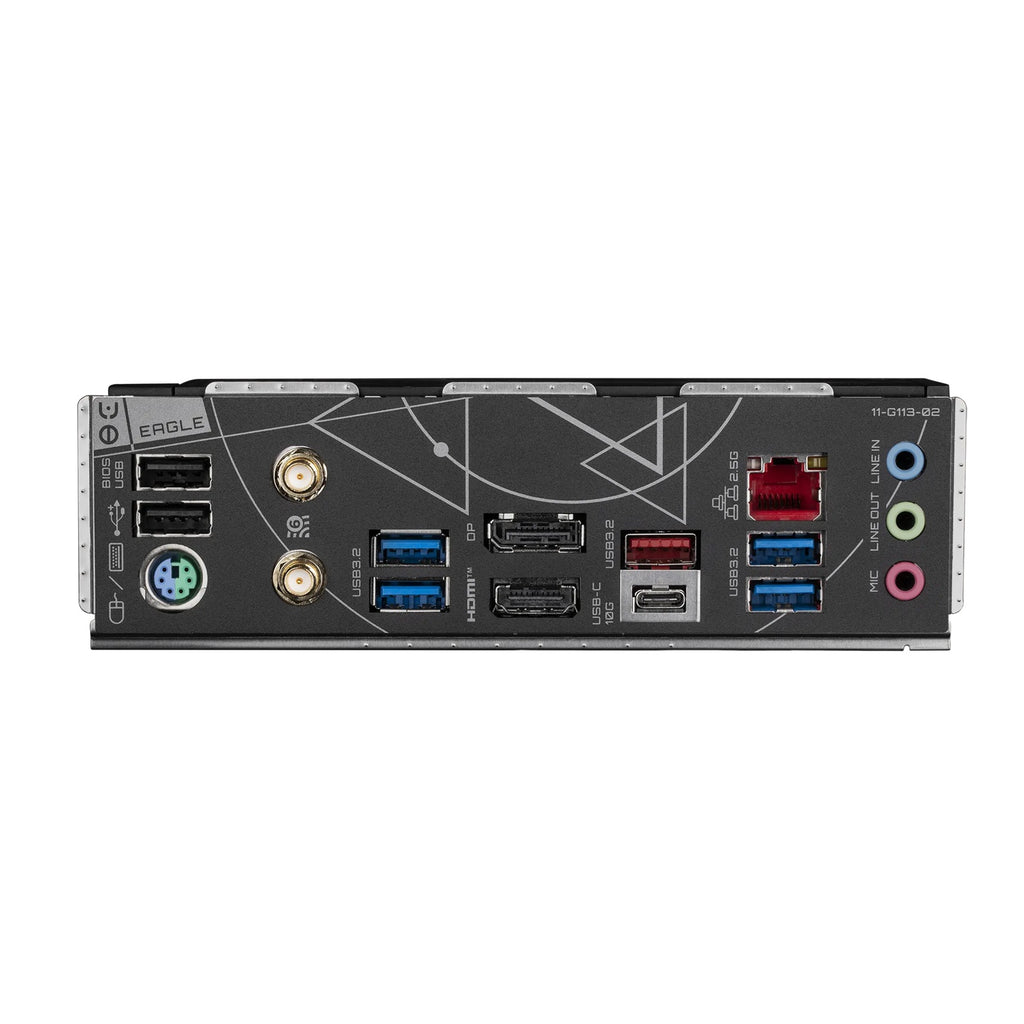 Gigabyte Z790 EAGLE AX Intel LGA 1700 ATX Motherboard, 4x DDR5 ~192GB, 3x PCI-E x16, 3x M.2, 4x SATA,  5x USB 3.2, 1x USB-C, 2x USB 2.0 - Image 4