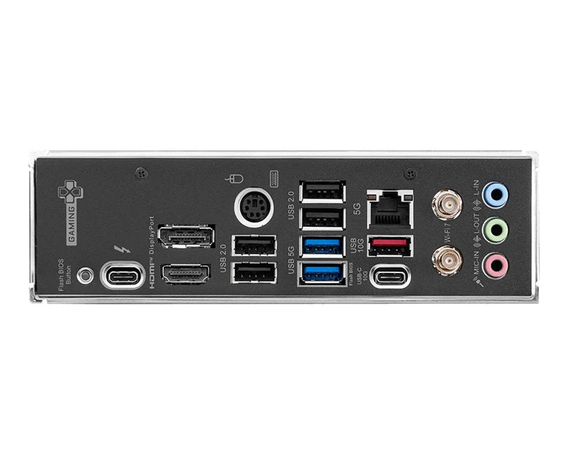 MSI Z890 GAMING PLUS WIFI  Motherboard, 4x DDR5 256GB, 3x PCI-E x 16, 1x PCI-E x 1, 4x M.2, 4x SATA 6G, 3x USB 3, 2x USB-C, 4 x USB 2 - Image 4