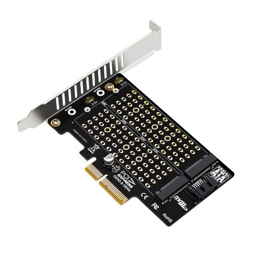 (LS)Simplecom EC412v2 NVMe and SATA M.2 SSD to PCIe x4 Expansion Card - Image 2