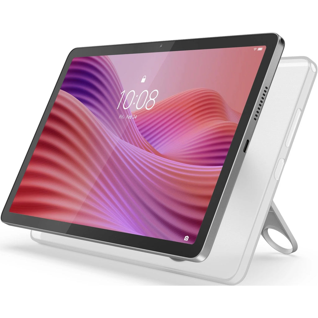 Lenovo Tab 10.1" LTE  4GB/128GB With Clear Case - Luna Grey (ZAEJ0157AU) *AU STOCK*, FHD+, 8MP/5MP, Android, 5100mAh, 1 Year Warranty - Image 3
