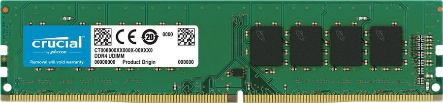 Crucial 8GB (1x8GB) DDR4 2400MHz UDIMM CL17