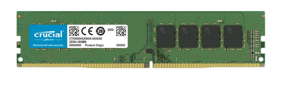 Crucial 8GB (1x8GB) DDR4 UDIMM 3200MHz CL22 Dual Ranked x8 Single Stick Desktop PC Memory RAM - Image 1