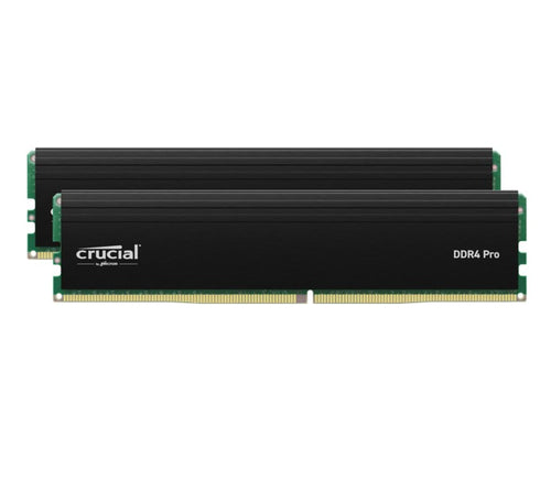 Crucial Pro 32GB (2x16GB) DDR4 UDIMM 3200MHz CL22 Black Heat Spreader Support Intel XMP AMD Ryzen Desktop PC Gaming Memory - Image 2