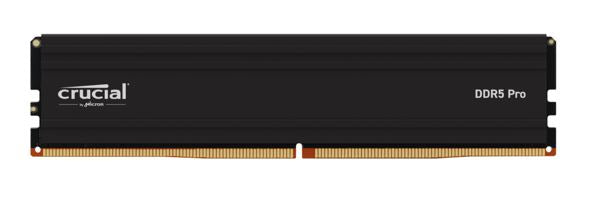Crucial Pro 16GB (1x16GB) DDR5 UDIMM 6000MHz CL48 Black Heat Spreader Support Intel XMP AMD Ryzen Desktop PC Gaming Memory - Image 1
