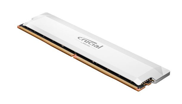 Crucial Pro 16GB (1x16GB) DDR5 UDIMM 6400MHz CL38 White Heat Spreader Support Intel XMP AMD Ryzen Desktop PC Gaming Memory - Image 2