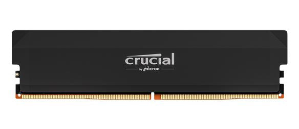 Crucial Pro 32GB (1x32GB) DDR5 UDIMM 6400MHz CL40 Black Heat Spreaders Overclocking Support Intel XMP AMD Ryzen Desktop PC Gaming Memory Tray - Image 2