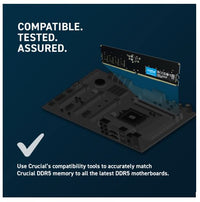 Crucial 8GB (1x8GB) DDR5 UDIMM 5600MHz CL46 Desktop PC Memory ~CT8G48C40U5 - Image 4
