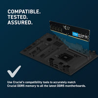 Crucial 32GB (2x16GB) DDR5 UDIMM 5600MHz CL46 Desktop PC Memory - Image 4