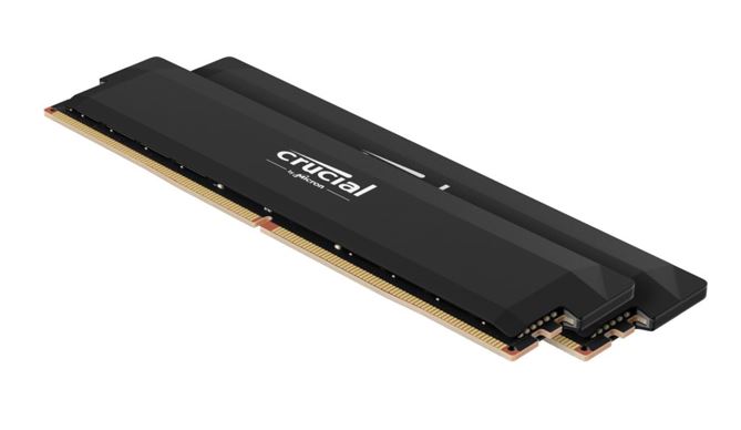 Crucial Pro 32GB (2x16GB) DDR5 UDIMM 6400MHz CL38 Black Heat Spreader Support Intel XMP AMD Ryzen Desktop PC Gaming Memory - Image 2