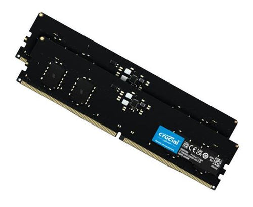 Crucial 64GB (2x32GB) DDR5 UDIMM 5600MHz CL46 Desktop PC Memory - Image 1