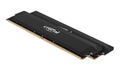 Crucial Pro 64GB (2x32GB) DDR5 UDIMM 6000MHz CL40 Black Heat Spreader Support Intel XMP AMD Ryzen Desktop PC Gaming Memory - Image 1