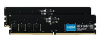 Crucial 128GB (2x64GB) DDR5 UDIMM 5600MHz CL46 Desktop PC Memory - Image 1