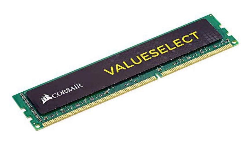 Corsair Value Select 8GB (1x8GB) DDR3 UDIMM 1600MHz 1.5V C11 240pin Desktop PC Memory - Image 1