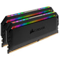 Corsair Dominator Platinum RGB 32GB (2x16GB) DDR4 3200MHz C16 XMP 2.0 Black Desktop PC Gaming Memory(LS) - Image 1