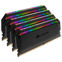 Corsair Dominator Platinum RGB 32GB (4x8GB) DDR4 3200MHz CL16 DIMM Unbuffered XMP 2.0 Base SPD@2666 Black Heatspreaders 1.35V AMD (LS) - Image 2