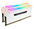 Corsair Vengeance RGB PRO 16GB (2x8GB) DDR4 3000MHz C15 Desktop Gaming Memory White - Image 1
