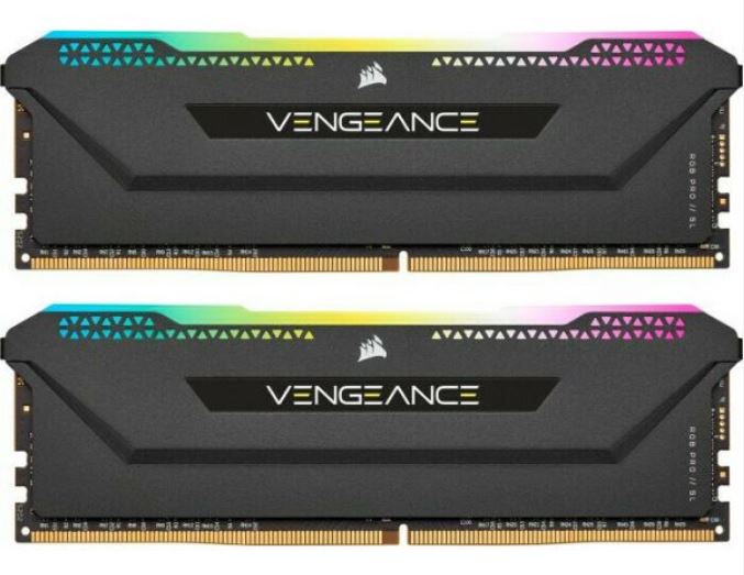 Corsair Vengeance RGB PRO SL 32GB (2x16GB) DDR4 3200Mhz C16 Black Heatspreader Desktop Gaming Memory - Image 3
