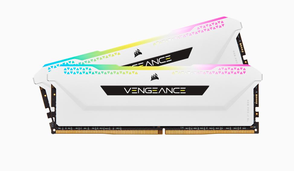 Corsair Vengeance RGB PRO SL 32GB (2x16GB) DDR4 3200Mhz C16 White Heatspreader Desktop Gaming Memory - Image 4