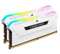 Corsair Vengeance RGB PRO SL 32GB (2x16GB) DDR4 3600Mhz C18 White Heatspreader Desktop Gaming Memory - Image 1