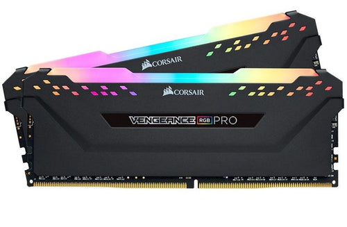 Corsair Vengeance RGB PRO SL 32GB (2x16GB) DDR4 3600Mhz C18 Black Heatspreader Desktop Gaming Memory - Image 1