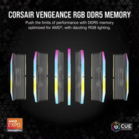 Corsair Vengeance RGB 32GB (2x16GB) DDR5 DRAM 6400MT/s CL32 AMD EXPO & Intel XMP Memory Kit (LS) - Image 4
