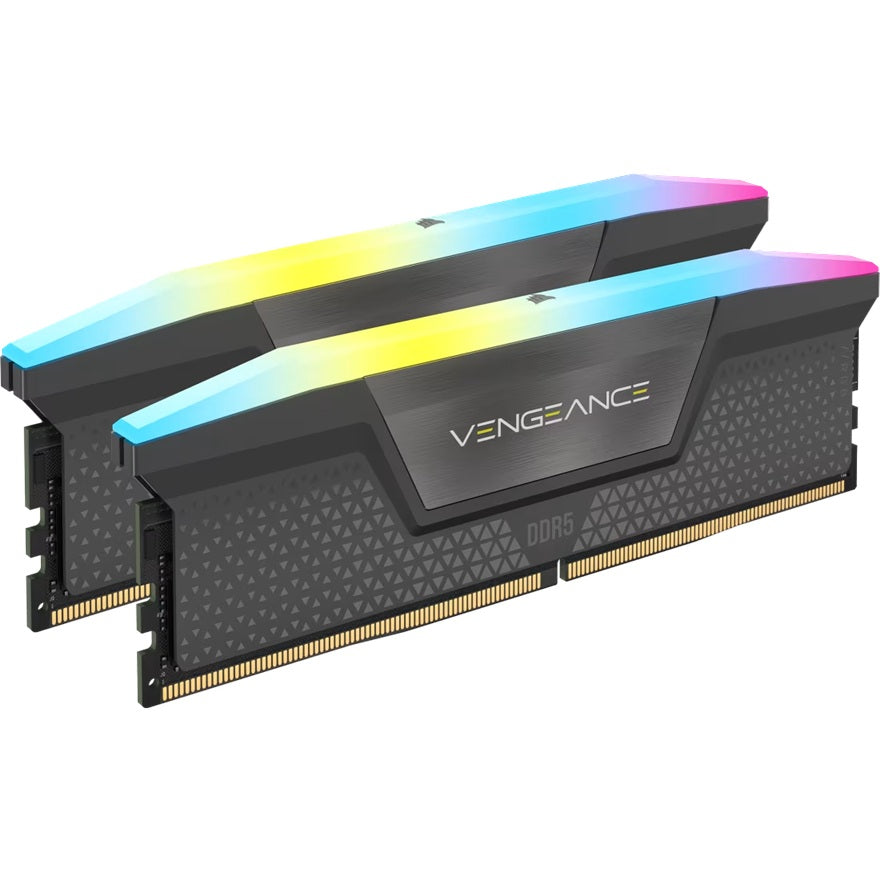 Corsair Vengeance RGB 32GB (2x16GB) DDR5 DRAM Up To 6000MT/s CL38 Memory Kit — GREY - Image 2