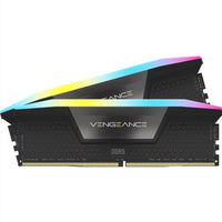 Corsair Vengeance RGB 16GB (2x8GB) DDR5 DRAM 5200MT/s CL40 Memory Kit — Black - Image 3