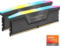 Corsair Vengeance RGB DDR5 16GB (2 x 8GB) DDR5 5200 CL40-40-40-77 1.25V Intel XMP & AMD EXPO - GREY, 288-pin DIMM, RGB, iCUE - Image 1