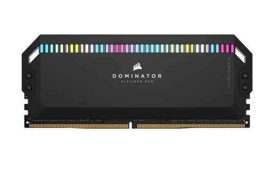 Corsair Dominator Platinum RGB 64GB (2x32GB) DDR5 Platinum RGB 64GB (2x32GB) DDR5 UDIMM 5200Mhz C40 1.25V Black Desktop PC Gaming Memory - Image 2