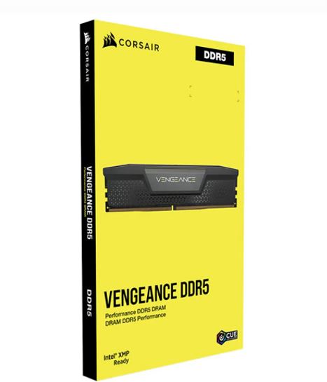Corsair Vengeance 64GB (2x32GB) DDR5 UDIMM 6000MHz C40 1.35V Desktop Gaming Memory Black - Image 4