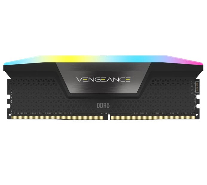 (Ex demo) Corsair  Vengeance RGB 96GB (2x48GB) DDR5 UDIMM 5600MHz C40 1.25V Desktop Gaming Memory Black - Image 3