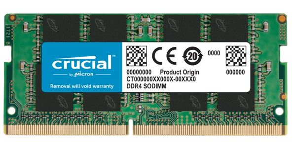 Crucial 16GB (1x16GB) DDR4 SODIMM 3200MHz CL22 1.2V Notebook Laptop Memory RAM ~CT16G4SFS832A - Image 1