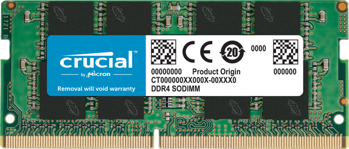 Crucial 8GB (1x8GB) DDR4 SODIMM 3200MHz CL22 1.2V UnRanked Notebook Laptop Memory RAM ~CT8G4SFS832A - Image 1