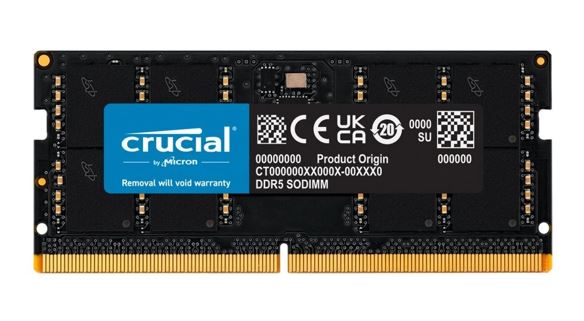 Crucial 32GB (1x32GB) DDR5 SODIMM 4800MHz C40 1.1V Notebook Laptop Memory Tray ~replace CT2K16G56C46S5 MECN5-1X32G56 - Image 2