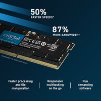 Crucial 32GB (1x32GB) DDR5 SODIMM 5600MHz CL46 Notebook Laptop Memory - Image 4