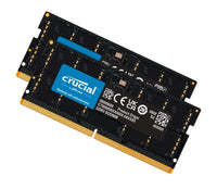 Crucial 16GB (2x8GB) DDR5 SODIMM 4800MHz C40 1.1V Notebook Laptop Memory - Image 1