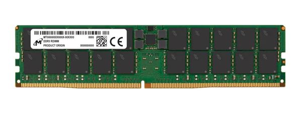 Micron 64GB (1x64GB) DDR5 RDIMM 6400MHz CL52 2Rx4 ECC Registered Server Data Center Memory 3yr wty - Image 2