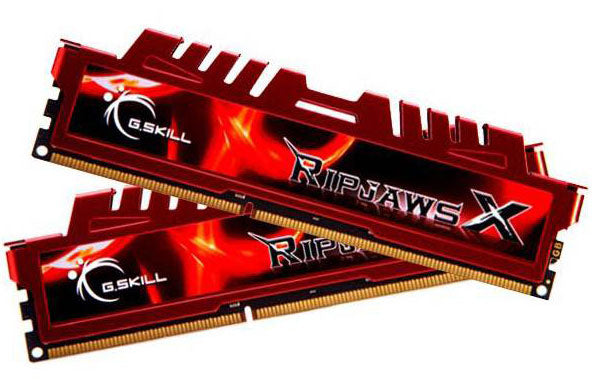 G.SKILL F3-12800CL10D-16GBXL 16GB (2 x 8GB)/ PC3-12800 / DDR3 1600 Mhz/ Timings10-10-10-30/ Voltage1.5V/ RipjawsX - Image 1