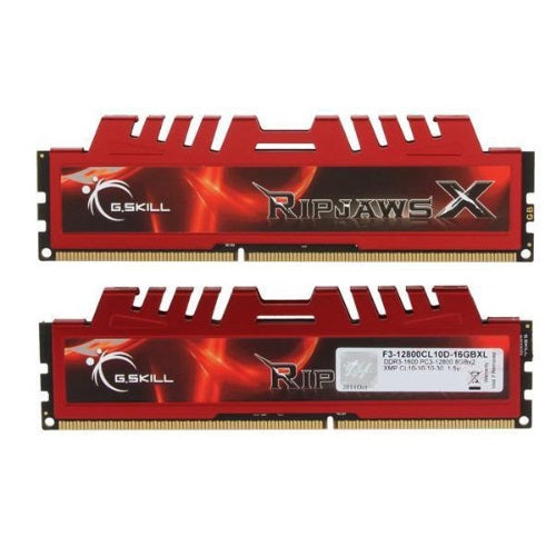 G.SKILL F3-12800CL10D-16GBXL 16GB (2 x 8GB)/ PC3-12800 / DDR3 1600 Mhz/ Timings10-10-10-30/ Voltage1.5V/ RipjawsX - Image 2