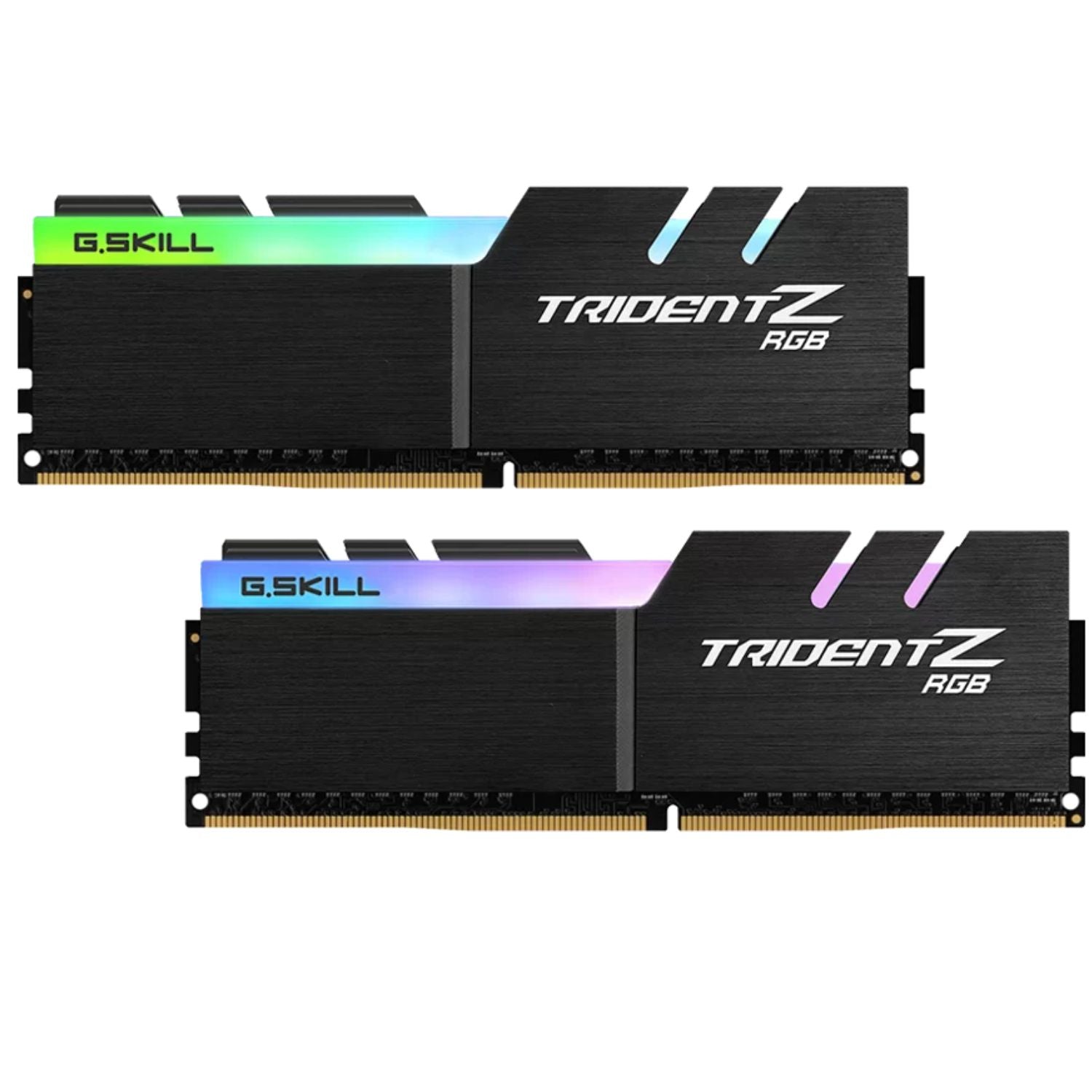 G.SKILL F4-3200C16D-16GTZR 16GB (2 x 8GB)/ PC4-25600 / DDR4 3200 Mhz/ Timings 16-18-18-38/ Voltage 1.35V/  Trident Z RGB - Image 2
