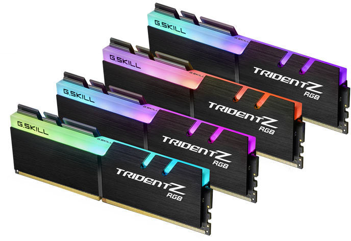 G.SKILL F4-3200C16Q-32GTZR 32GB (4 x 8GB)/ PC4-25600 / DDR4 3200 Mhz/ Timings 16-18-18-38/ Voltage 1.35V/ Trident Z RGB - Image 3