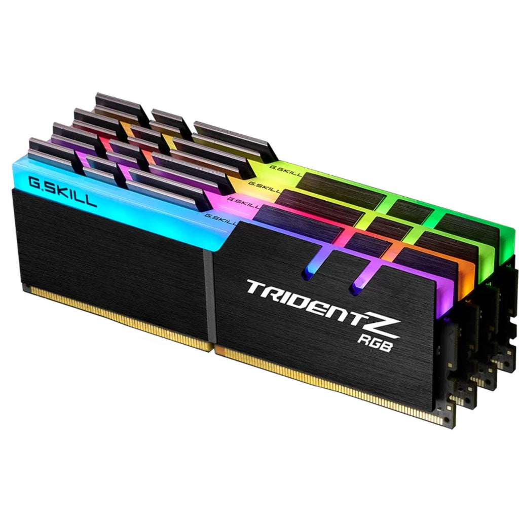 G.SKILL F4-3200C16Q-32GTZR 32GB (4 x 8GB)/ PC4-25600 / DDR4 3200 Mhz/ Timings 16-18-18-38/ Voltage 1.35V/ Trident Z RGB - Image 2