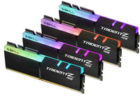 G.SKILL F4-3200C16Q-32GTZR 32GB (4 x 8GB)/ PC4-25600 / DDR4 3200 Mhz/ Timings 16-18-18-38/ Voltage 1.35V/ Trident Z RGB - Image 1