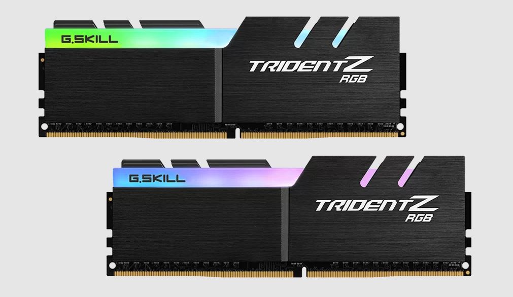 G.SKILL F4-3200C16D-64GTZR 64GB (2 x 32GB)/ DDR4 3200 MT/s/ Timings 16-18-18-38/ Voltage 1.35 V/ XMP 2.0/ TZ RGB - Image 1